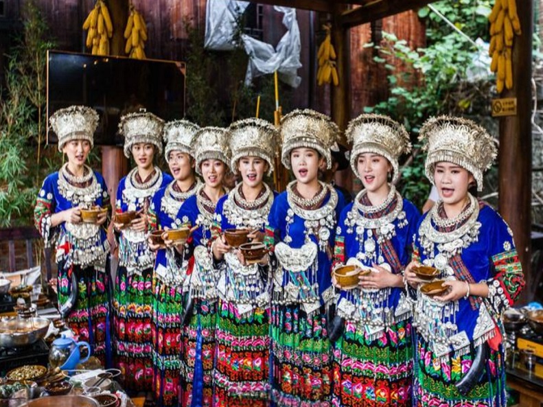 少数民族观光村