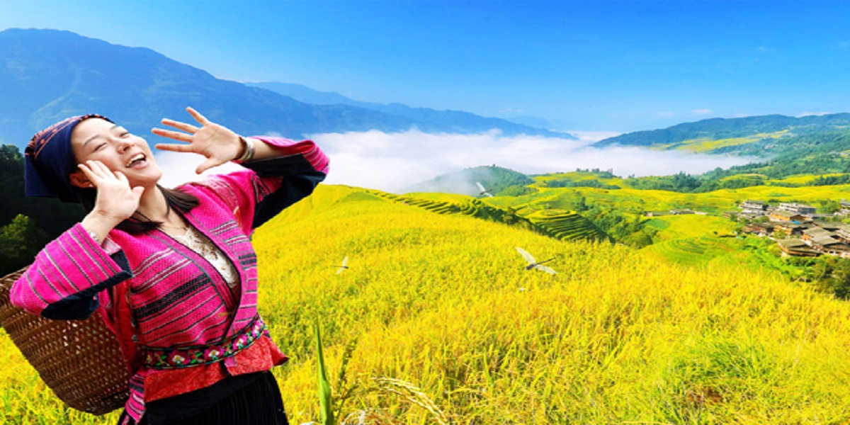 桂林漓江阳朔•龙脊梯田•银子岩•遇龙河漂流•四天三晚精品游 【龙脊传说