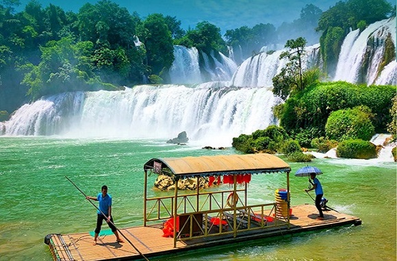 德天跨国瀑布•明仕田园一日游【品质游-无购物店】