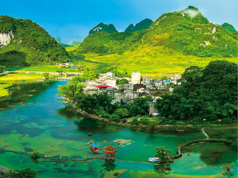 德天跨国瀑布•鹅泉•通灵大峡谷•巴马长寿村 5天4晚游【2人-8人小团】-【秘