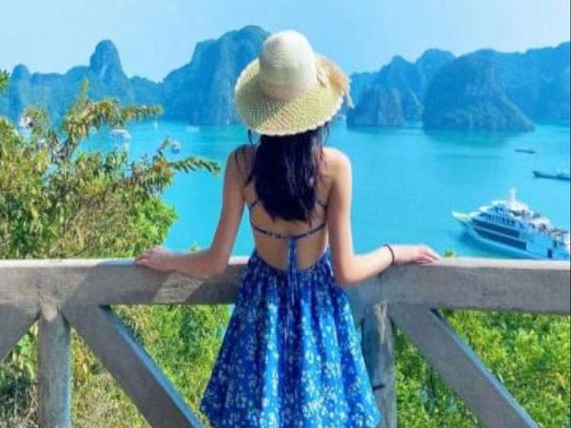 【16人以内小团-豪华游轮】越南下龙湾•豪华游轮•天堂岛•首都河内•四天三