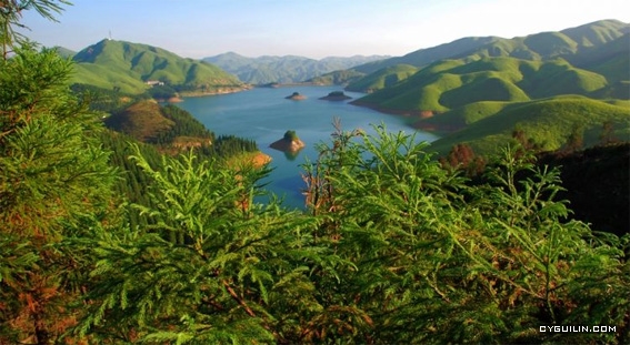 桂林天湖之行 好一处高山之湖