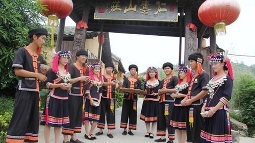 巴马长寿村仁寿山庄 二天一晚游